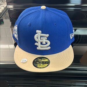 St. Louis Cardinals New Era Royal 59FIFTY Fitted Hat size 7 5/8